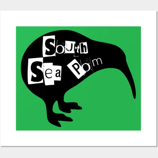 KIWI South Sea Pom Posters and Art